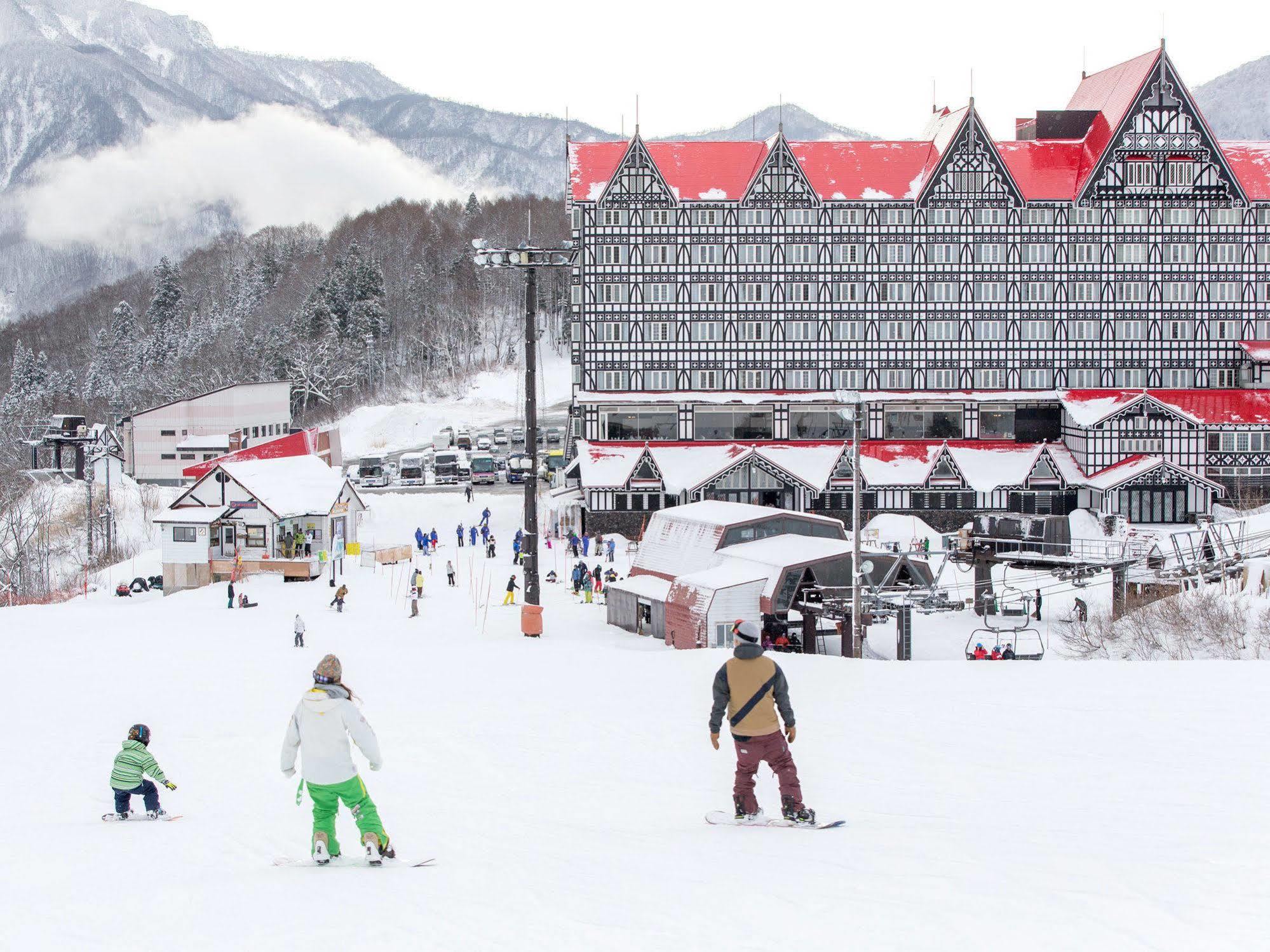 Hotel Green Plaza Hakuba Otari Extérieur photo